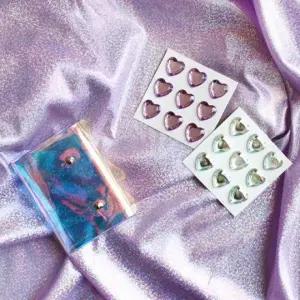 원단 인스타 배경 시트지 반짝이 촬영 사진 홀로  펄   3color 천