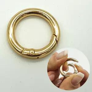 열쇠고리 오링 키링부자재 골드 27mm