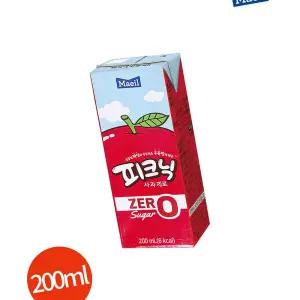 매일 피크닉 제로 사과 200ml 24팩 카페용