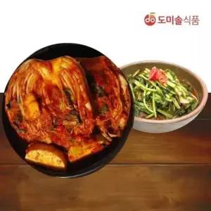 도미솔김치 포기김치4kg+열무김치2kg