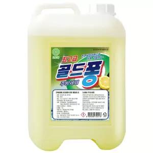 크로바 주방세제 최고급골드퐁 13L 말통 대용량 업소용