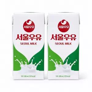 서울우유 멸균우유 200ml x 24입