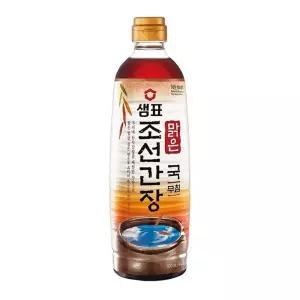 930ml 조미료 샘표 맑은조선간장 소스