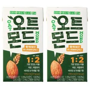 롯데 오트몬드오리지널 롯데오트몬드 오트몬드 190ml 오리지널 24팩