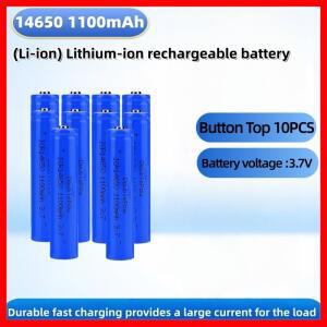 14650 리튬 배터리 3.7V 1100mAh Icr14650 전동 칫솔 마이크 소형 손전등용 충전식