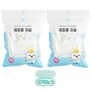 로얄클라쓰 교정 일회용 치간 치실 1000개입