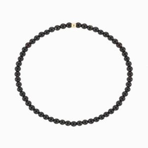 [AK수원점] [로이드] 3mm 오닉스 골든볼 14K 소원 팔찌 LWB26044G