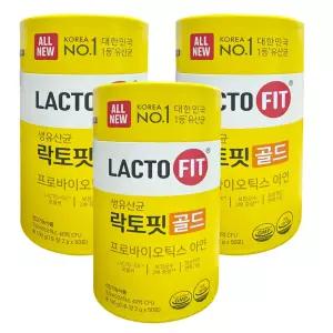 락토핏 종근당 생유산균 골드 2g x 50포 3통