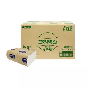 47223 크리넥스드라이셀핸드타올F250S/5000매20밴드