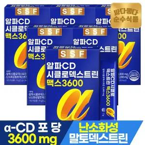 순수식품 건강식품관 알파CD 맥스 6박스(84포) / 알파시디 1포당 3600mg 고함량 알파시클로덱스트린