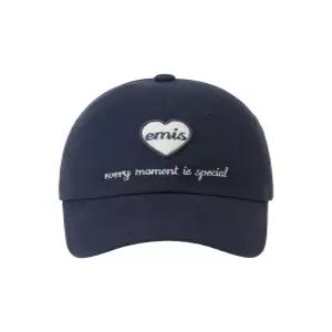 이미스 HEART WAPPEN BALL CAP-NAVY