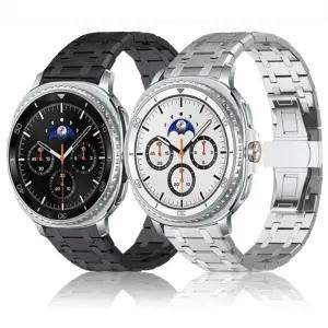 갤럭시워치8 오크 메탈밴드 스트랩 갤워치8 스테인레스 스틸 시계줄 40mm 44mm
