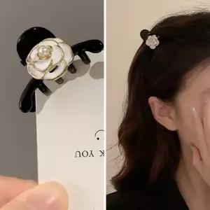 유럽 귀족 로즈 미니 헤어 집게 핀