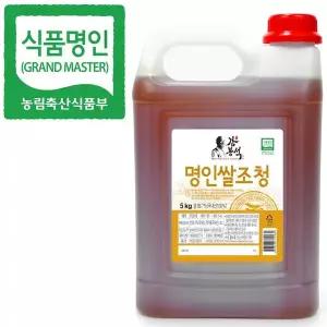 [NS홈쇼핑][두레촌] 강봉석 명인쌀조청 5kg / 대한민국 조청 식품명인 제32호..[36109312]