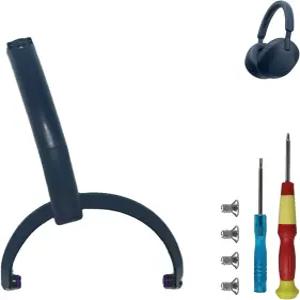 소니 WH-1000XM5 헤드폰용 회전 힌지 교체 헤드밴드 행거 브래킷 부품 액세서리 수리 키트 파란색-왼쪽