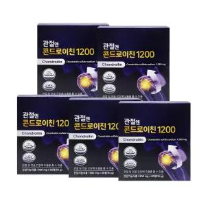 주영엔에스 관절엔 콘드로이친 1200 900mg x 60정 5개 S1