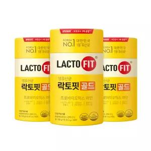 종근당건강 락토핏 골드 50포, 3개