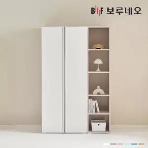 보루네오 [착불] 타키 1200 C세트 장롱 장농 이불장 미니 아이 작은방 원룸 슬림 4자