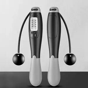 [셀러허브]실내 디지털 스마트 카운트 줄넘기 DD-10869 (S9250352)