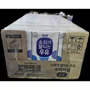 소화가잘되는우유 오리지널, 190ml, 24개