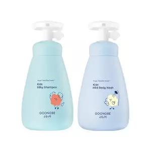 [궁중비책] 키즈 실키 샴푸 300ml + 키즈 마일드 바디워시 300ml