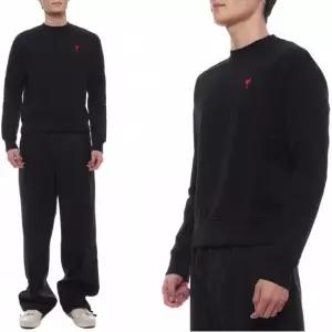 24FW 남성 하트 로고 맨투맨 BFUSW001 730 001 M 24F)