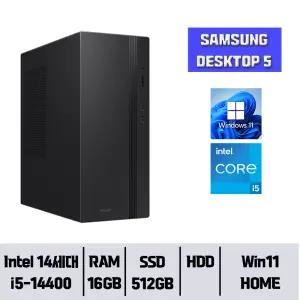 삼성 데스크탑5 DM500TGA-A58A / 16GB 램 / NVMe SSD 512GB / 윈도우11Home// YGY