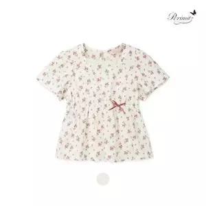 [셀러허브 1]더센트럴 페리미츠 TC01 플라워 날개 블라우스  P2521B360 (31804709)