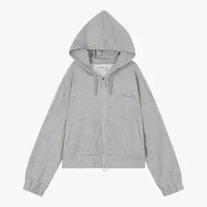 [유솔] sh06 크롭 후드 집업( MELANGE GREY) ULJM24S51 (S12581624)
