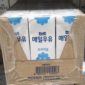 매일 멸균우유 오리지널 200ml x 24입 x 2개