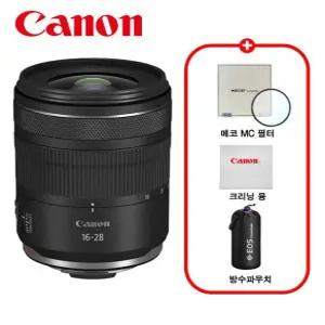 캐논 정품 렌즈 RF 16-28mm f/2.8 IS STM / 프리미엄 패키지 / MCUV필터+극세사융+렌즈파우치 / TJ