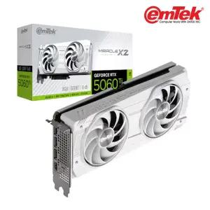 이엠텍 지포스 RTX 5060 Ti MIRACLE X2 WHITE D7 8GB 그래픽카드 VGA