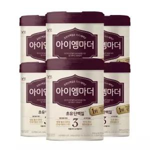 초유성분 아이엠마더 3단계 (12~24개월) 800g 6캔