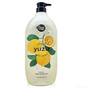 샤워메이트 바디워시 1200ml 유자  x 3개