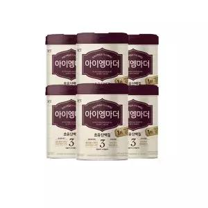 초유성분 아이엠마더 3단계  (12∼ 24개월) 800g 6캔