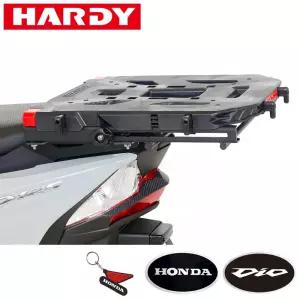 하디 디오125 슬라이드짐대 HARDY DIO125 배달대행 알루미늄 탑박스장착 다이