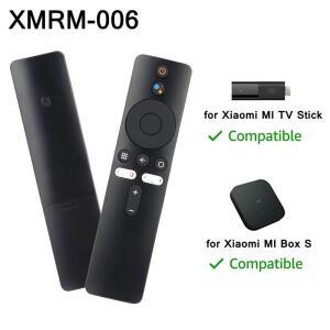 Xiaomi MI Box S TV 스틱 MDZ-22-AB 스마트 박스 블루투스 음성 리모컨 XMRM-006 (구글 어시스턴트 지원)