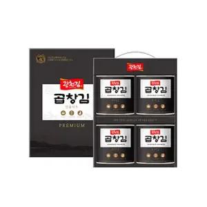 맛있는家 [G] 곱창김 캔김 30g x 4캔 선물세트 명절선물 캔김 김선물세트