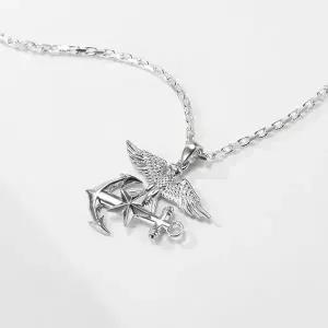 [더스톤즈]Silver925 이글앵커 남자 펜던트