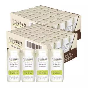 상하목장 유기농 우유, 125ml, 48개