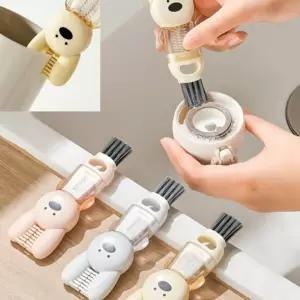 in 4 1 토끼 텀블러 세척솔 틈새 브러쉬 청소솔 틈새솔 스마트