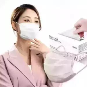 퓨랩 숨쉬기편한 덴탈형 KF94마스크 화이트 국내생산100매