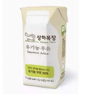 상하목장 유기농 멸균우유 125ml 48개