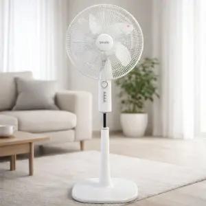 스마토 선풍기 스탠드 선풍기 CF-16SB 40cm 가정용 사무실 업소용