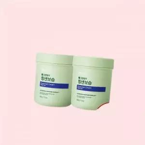 그린핑거 2개 힘센보습 에센셜 크림 500g 신생아 유아 키즈 어린이 온가족용 스킨케어 대용량 NEW 500gx2개