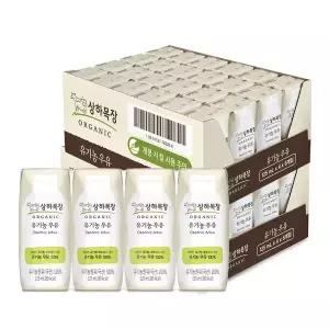 상하목장 유기농 멸균우유 125ML 48팩