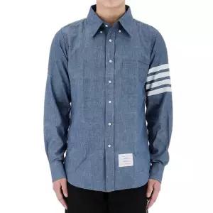 톰브라운 [명품] 26SS 사선 샴브레이 셔츠 MWL272E 00111 450