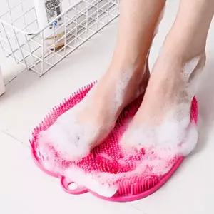 BAZE  LW 애플 풋지압매트 브러쉬 발매트 각질케어 욕실 지압