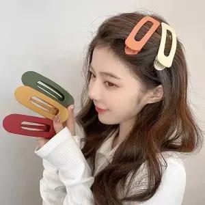 예쁜머리핀 헤어핀 대형클립핀 올림머리 컬러 집게핀 (10927254)