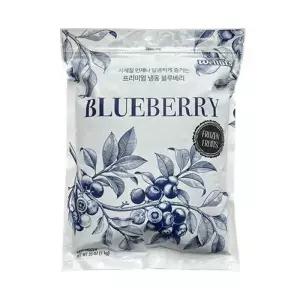 웰루츠 프리미엄 블루베리 1kg2ea 냉동